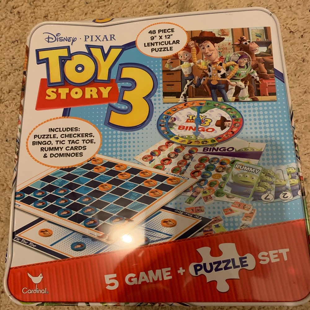 Toy story 3 Disney 5 different games - Picture 2 of 8